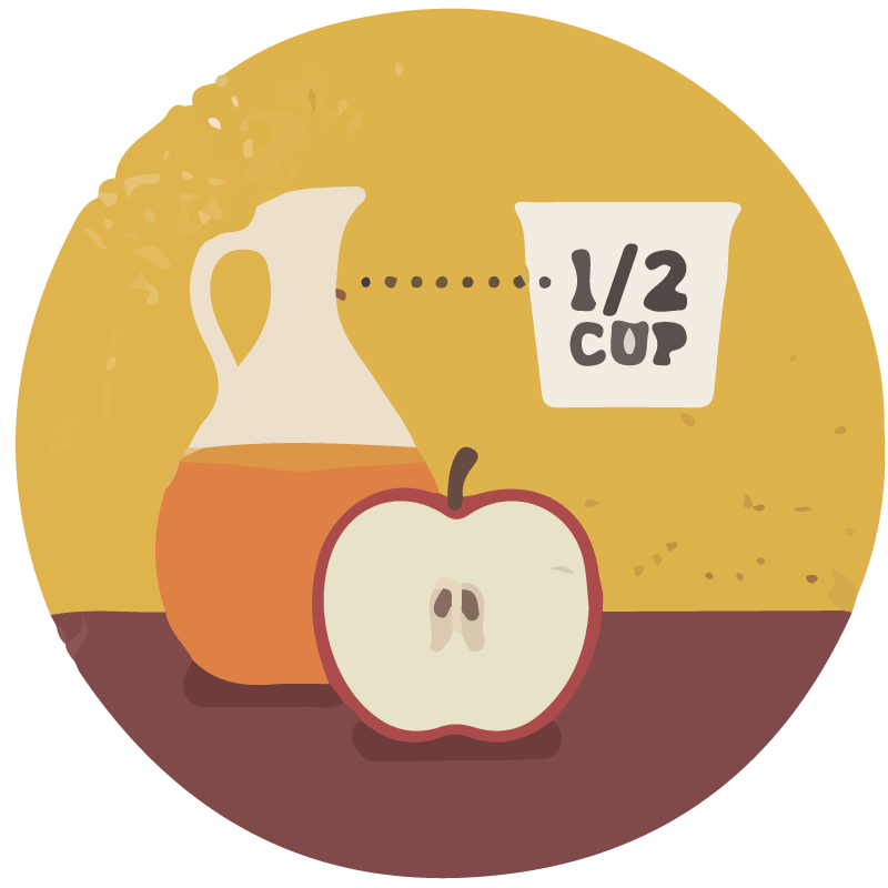 Pomešajte pola šolje jabukovog ili alkoholnog sirćeta sa šoljom vode u sprej boci.